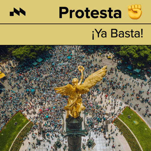 Protesta ✊: ¡Ya Basta!'s cover
