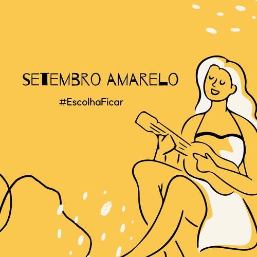 Setembro Amarelo 💛 Escolha Ficar's cover